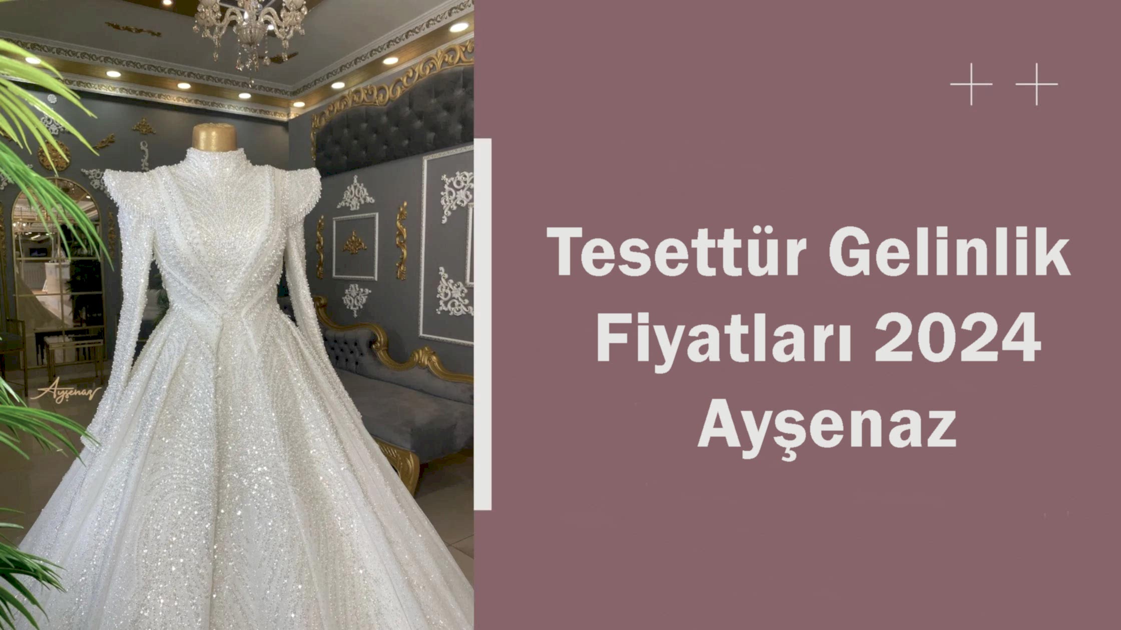 Tesettür Gelinlik Fiyatları 2024 Ayşenaz