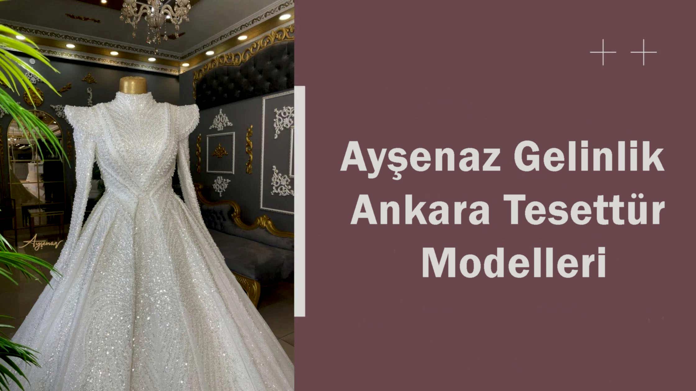 Ayşenaz Gelinlik Ankara Tesettür Modelleri