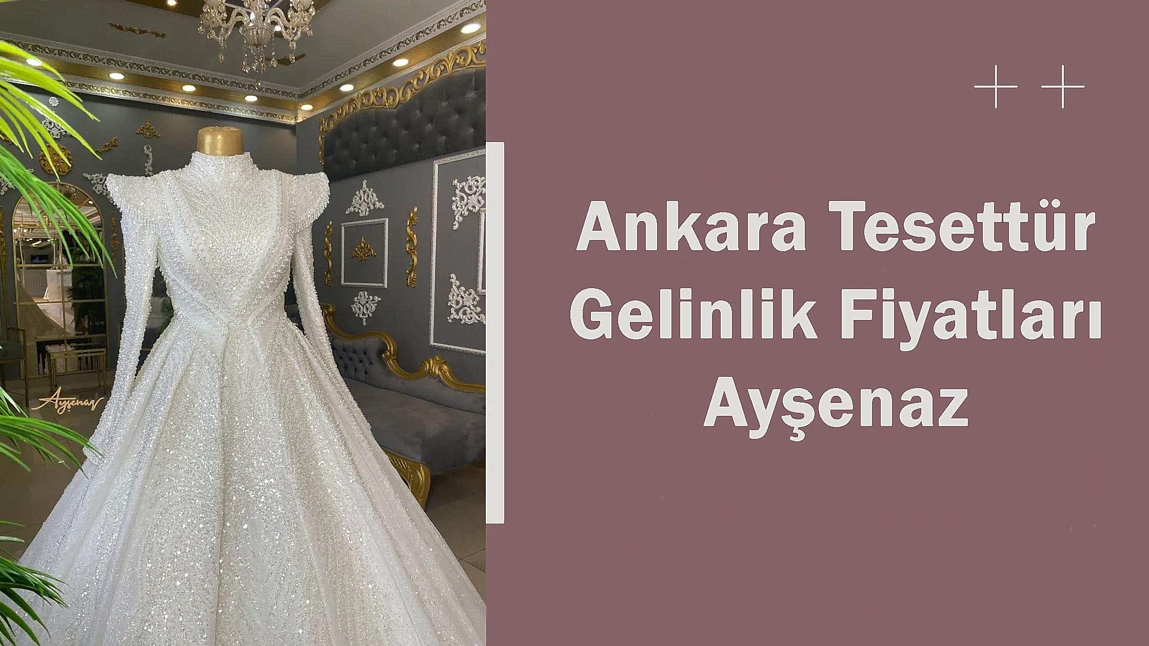 Ankara Tesettür Gelinlik Fiyatları Ayşenaz