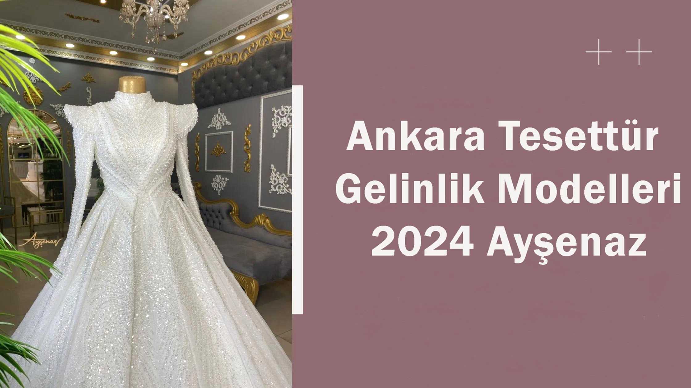 Ankara Tesettür Gelinlik Modelleri 2024 Ayşenaz