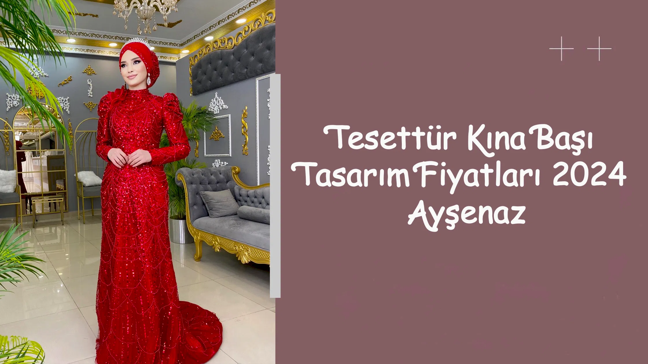 Tesettür Kına Başı Tasarım Fiyatları 2024 Ayşenaz