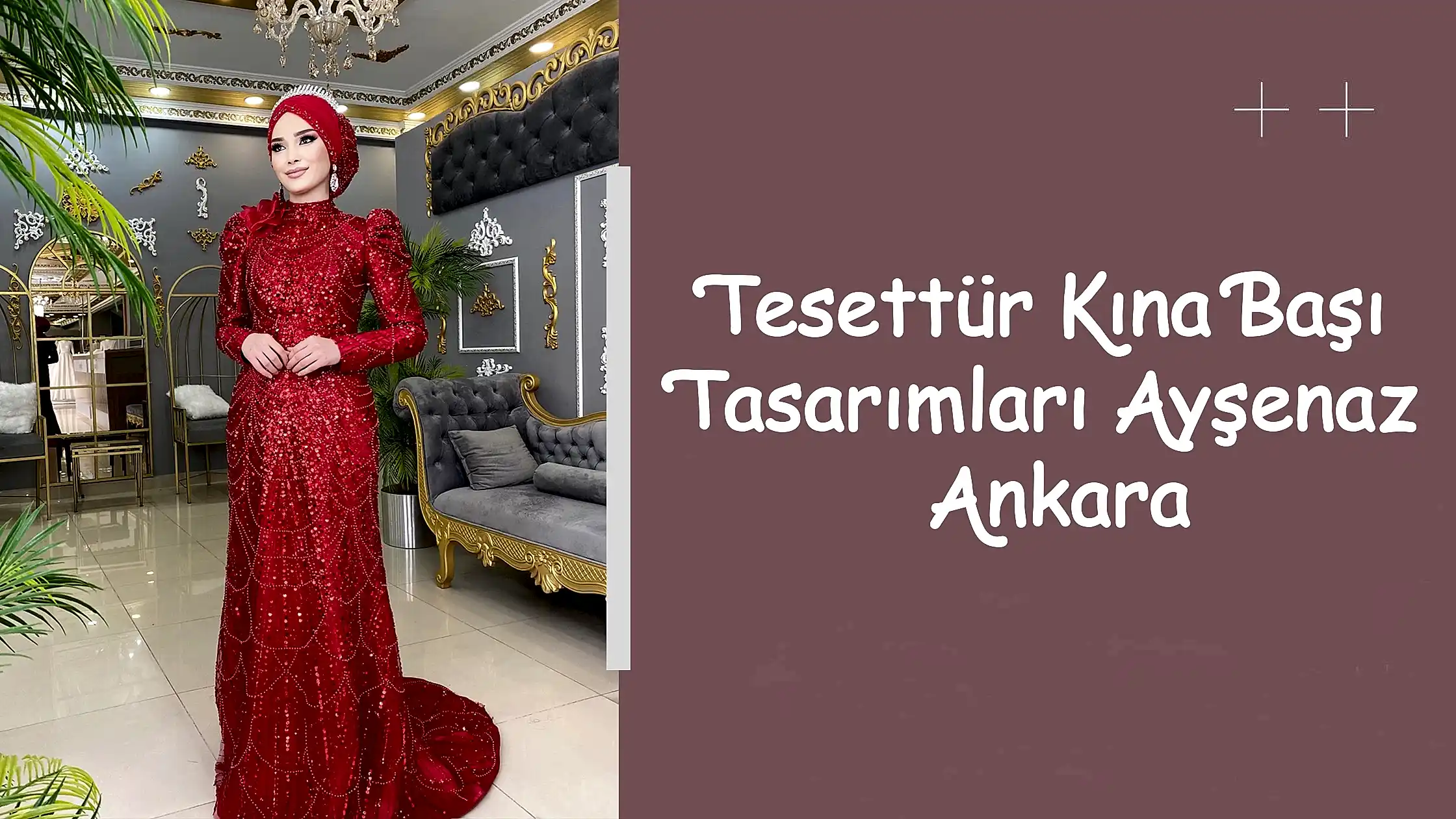Tesettür Kına Başı Tasarımları Ayşenaz Ankara