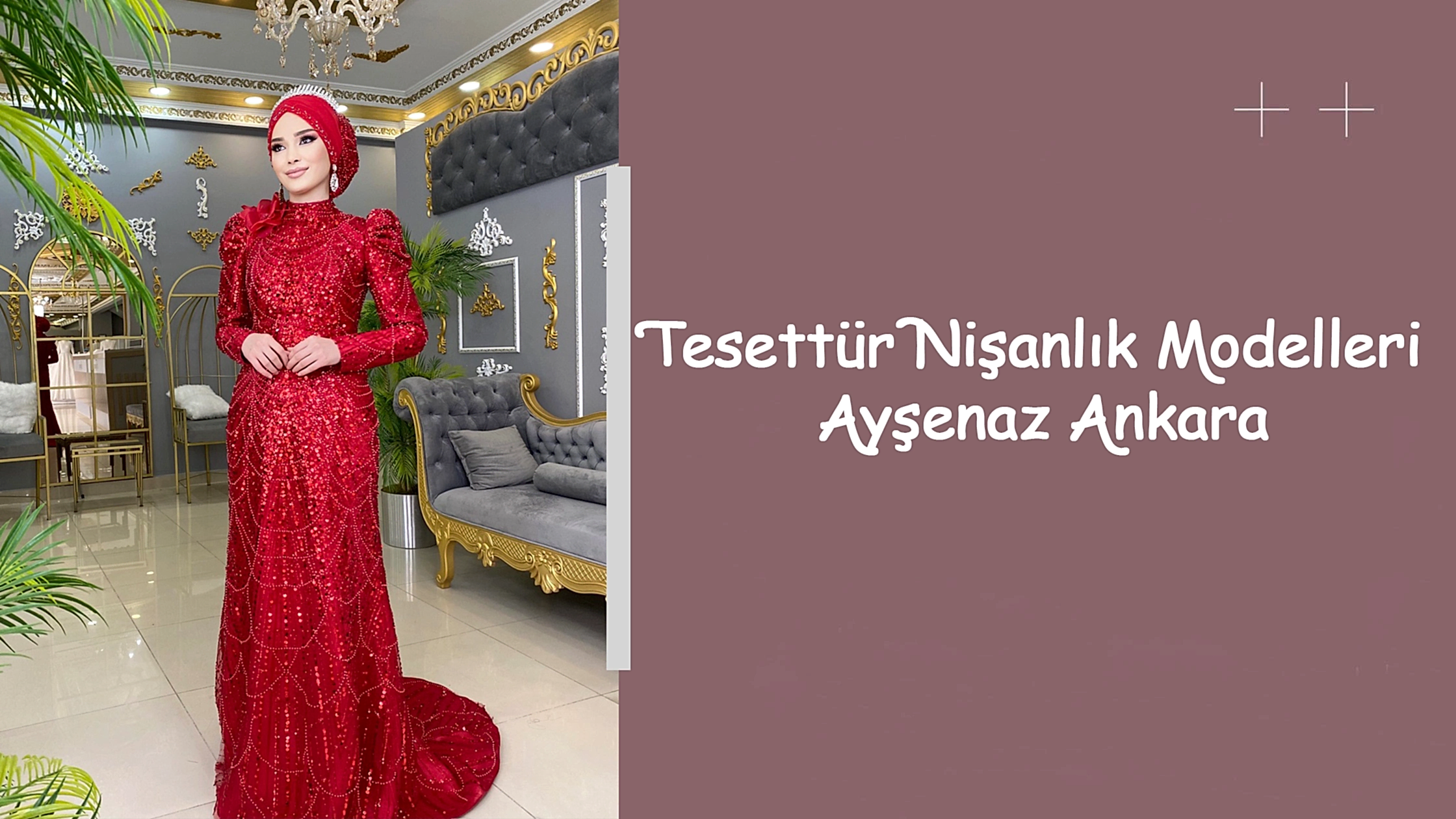 Tesettür Nişanlık Modelleri Ayşenaz Ankara
