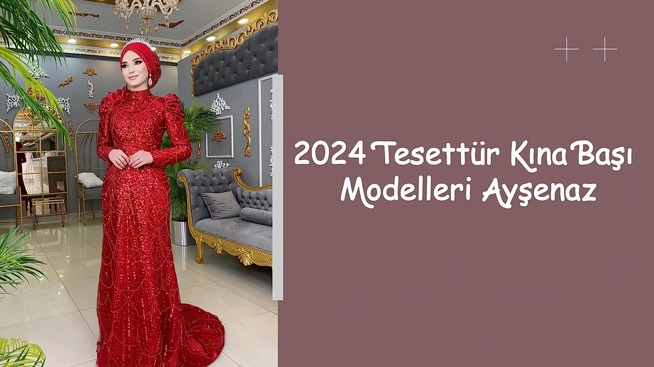 2024 Tesettür Kına Başı Modelleri Ayşenaz