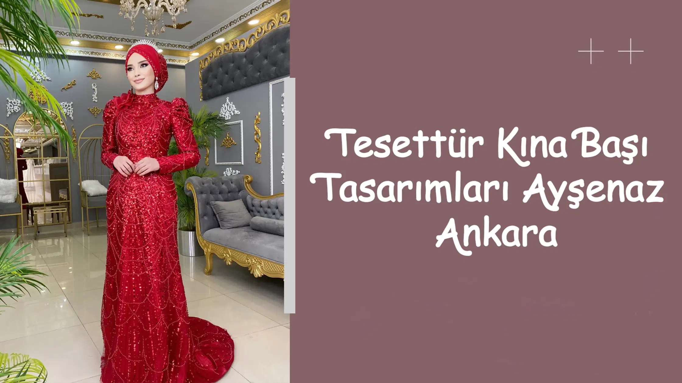 Tesettür Kına Başı Tasarımları Ayşenaz Ankara