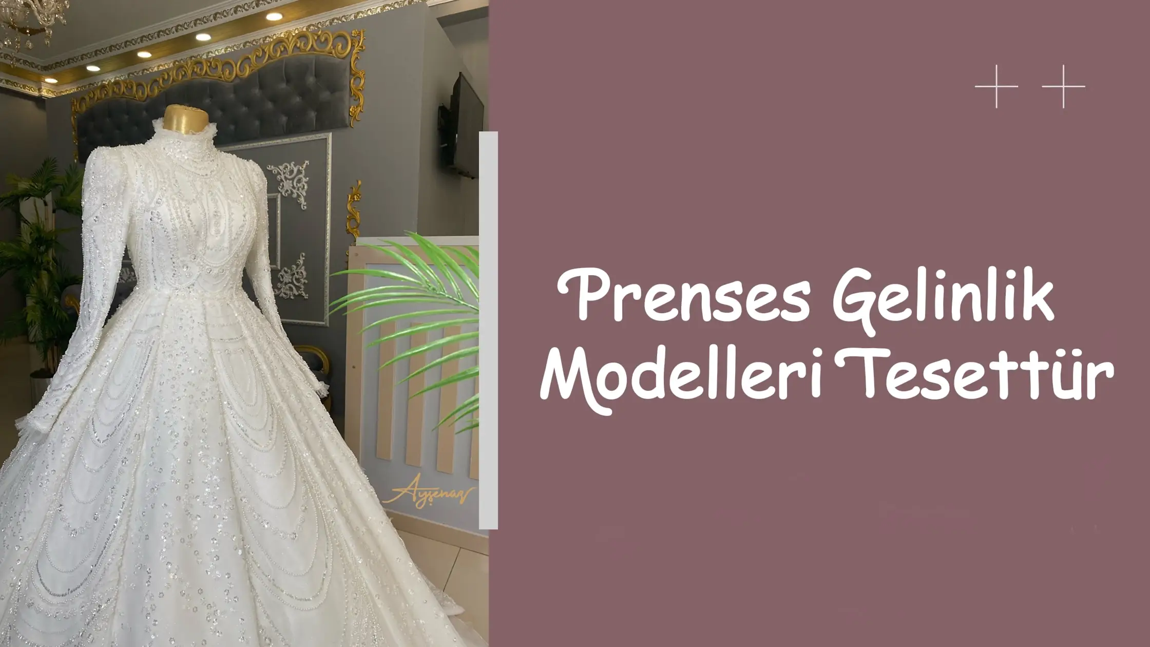 Prenses Gelinlik Modelleri Tesettür
