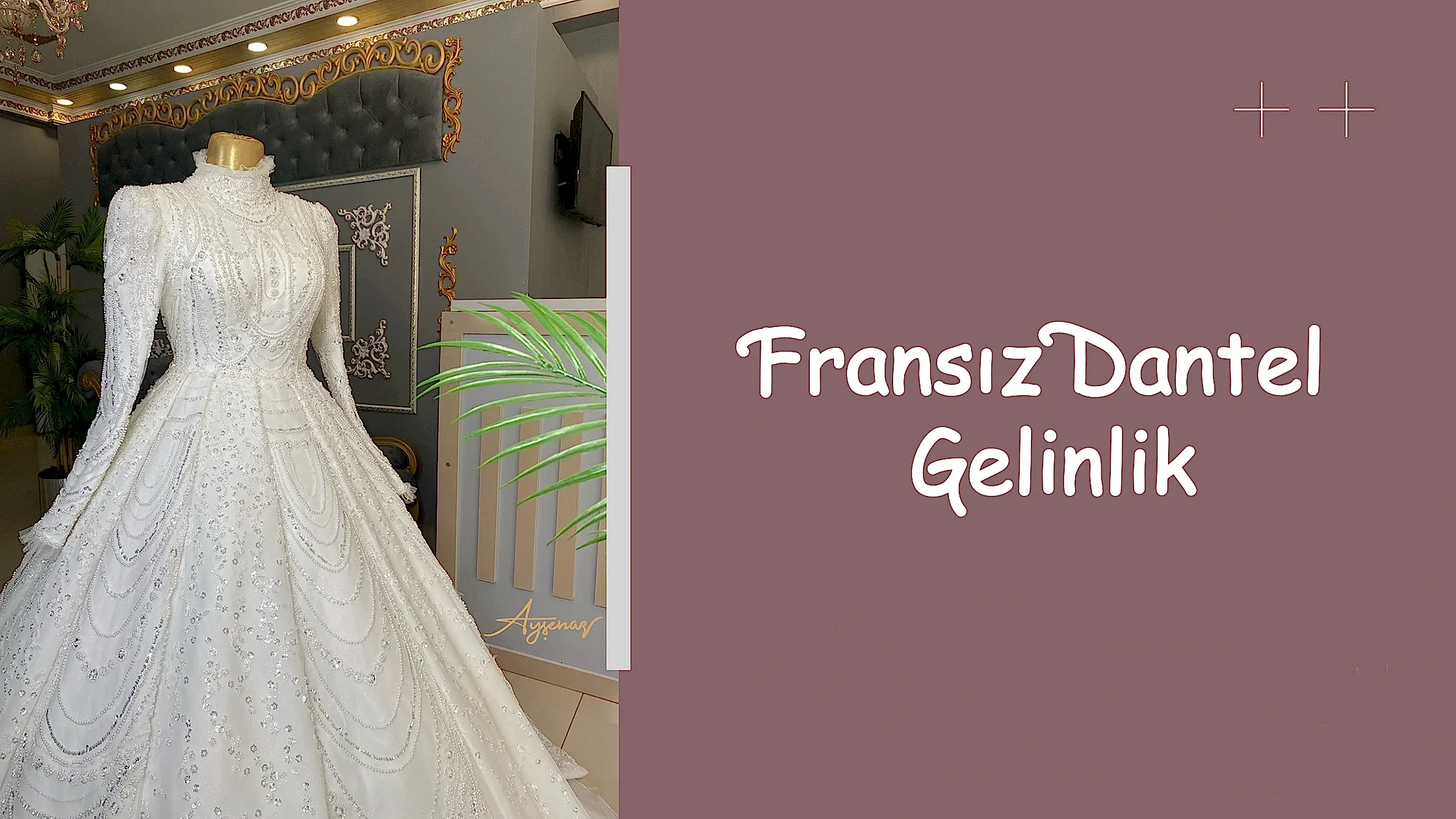 Fransız Dantel Gelinlik