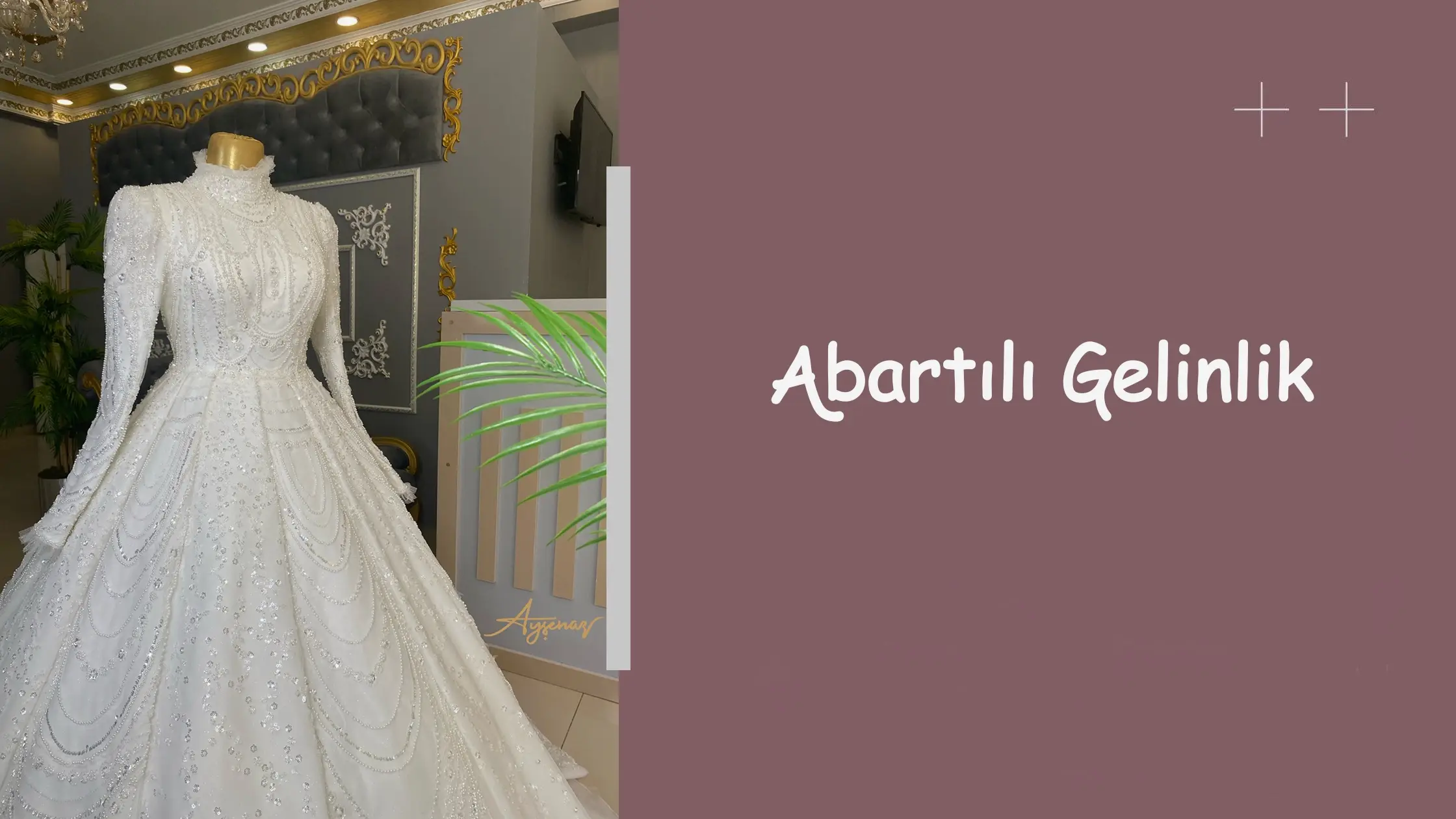 Abartılı Gelinlik