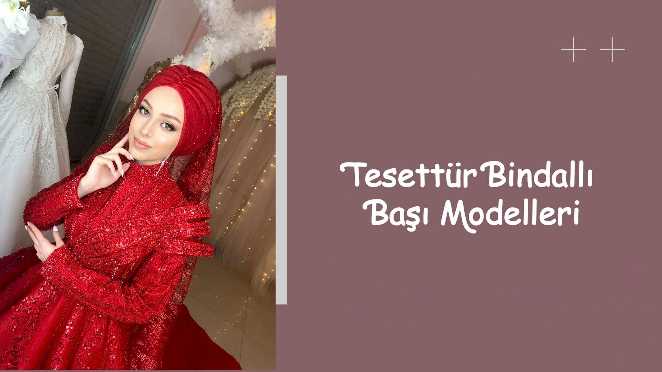 Tesettür Bindallı Başı Modelleri