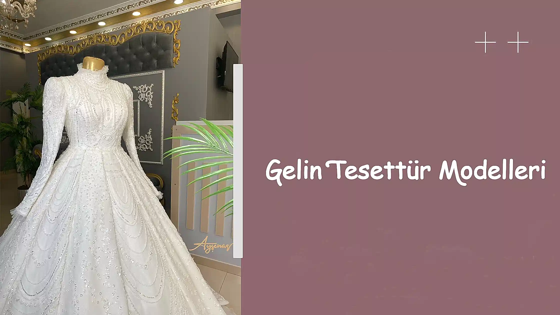 Gelin Tesettür Modelleri