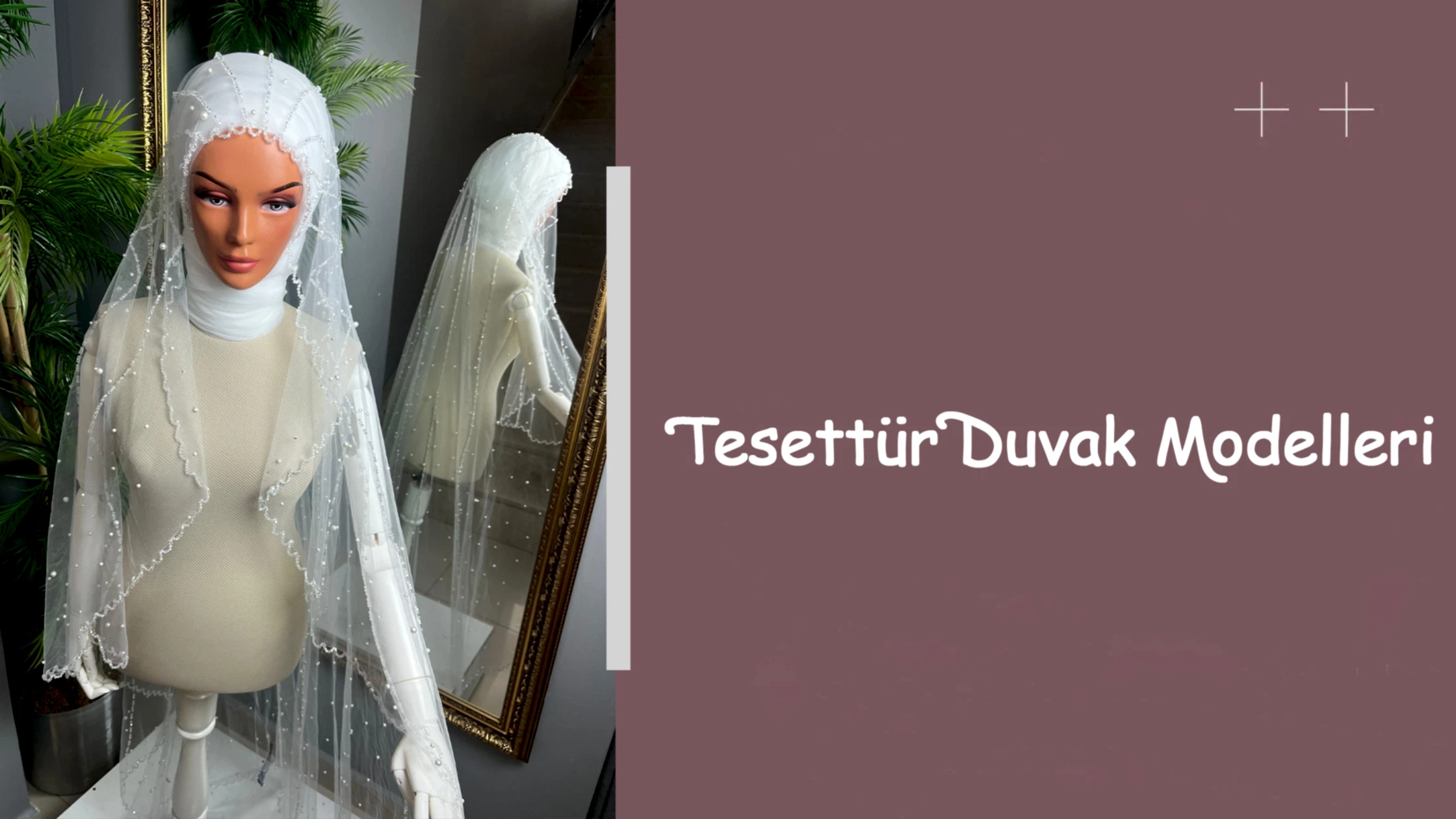 Tesettür Duvak Modelleri