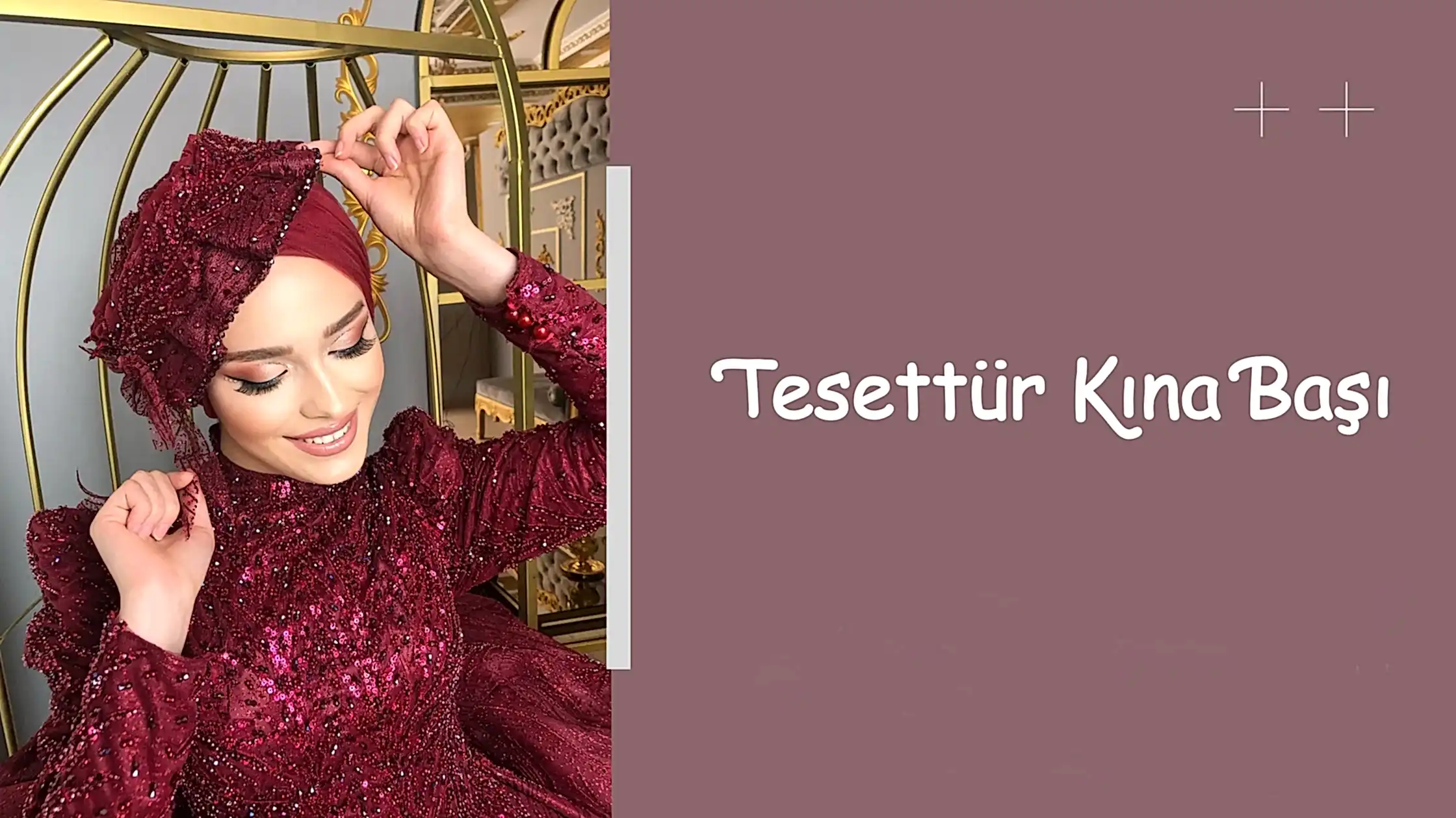 Tesettür Kına Başı