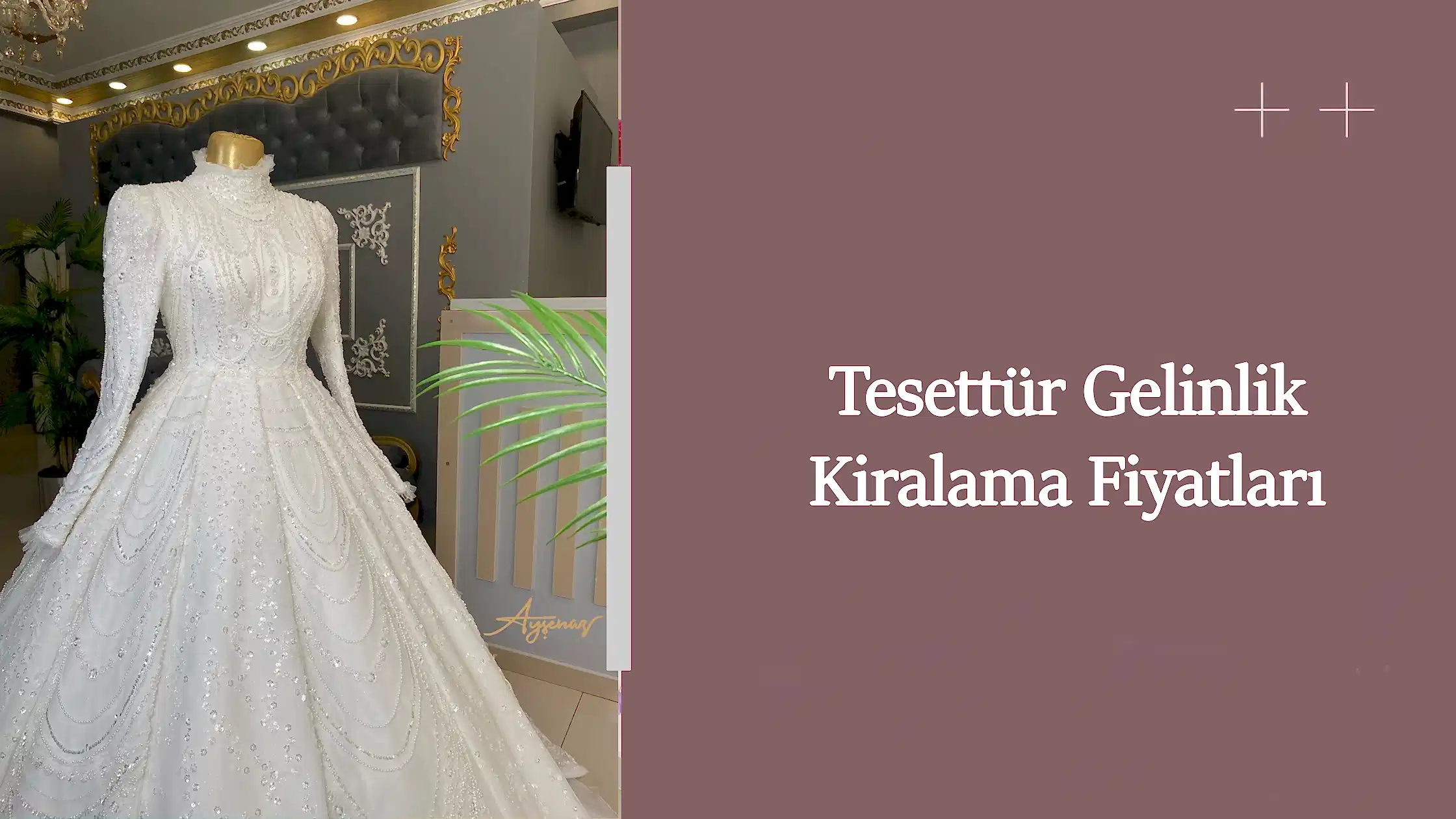 Tesettür gelinlik kiralama fiyatları