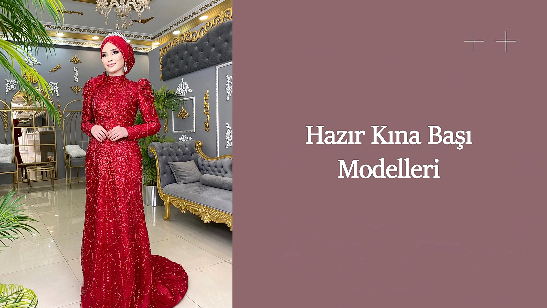 Hazır kına başı modelleri