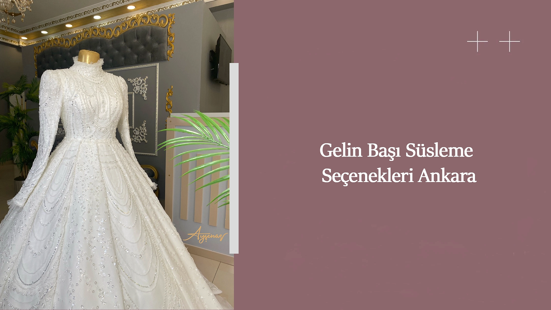 Gelin Başı Süsleme Seçenekleri Ankara