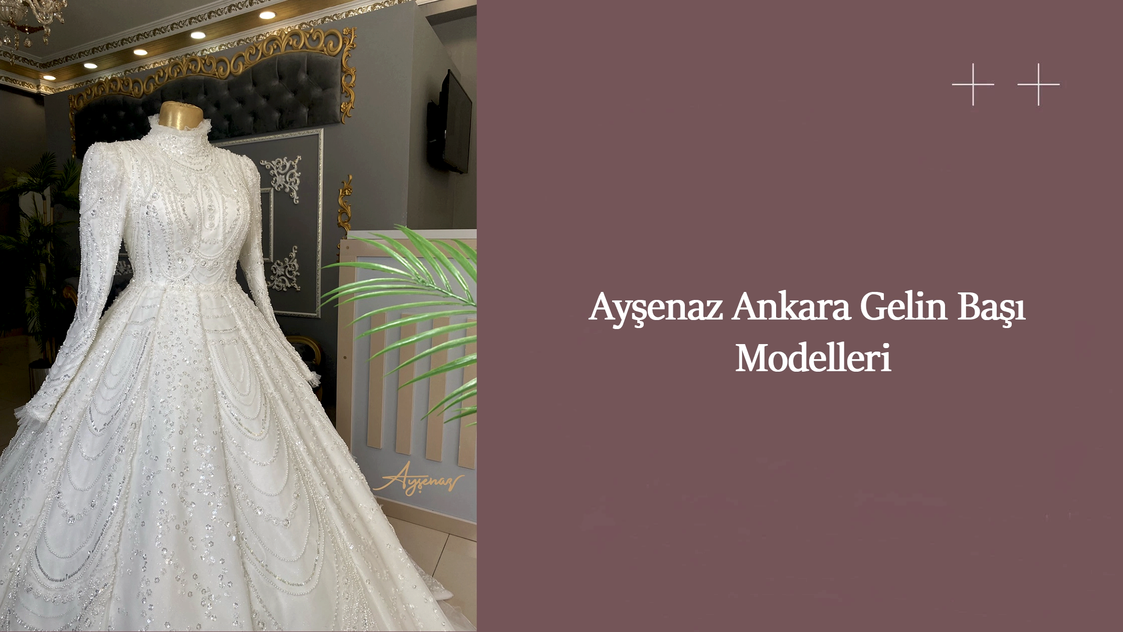 Ayşenaz Ankara Gelin Başı Modelleri