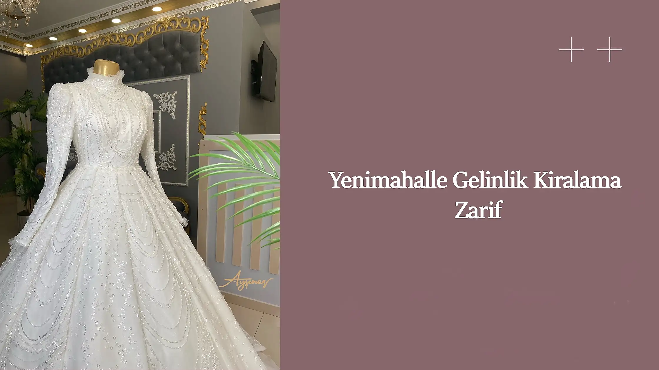 Yenimahalle Gelinlik Kiralama Zarif
