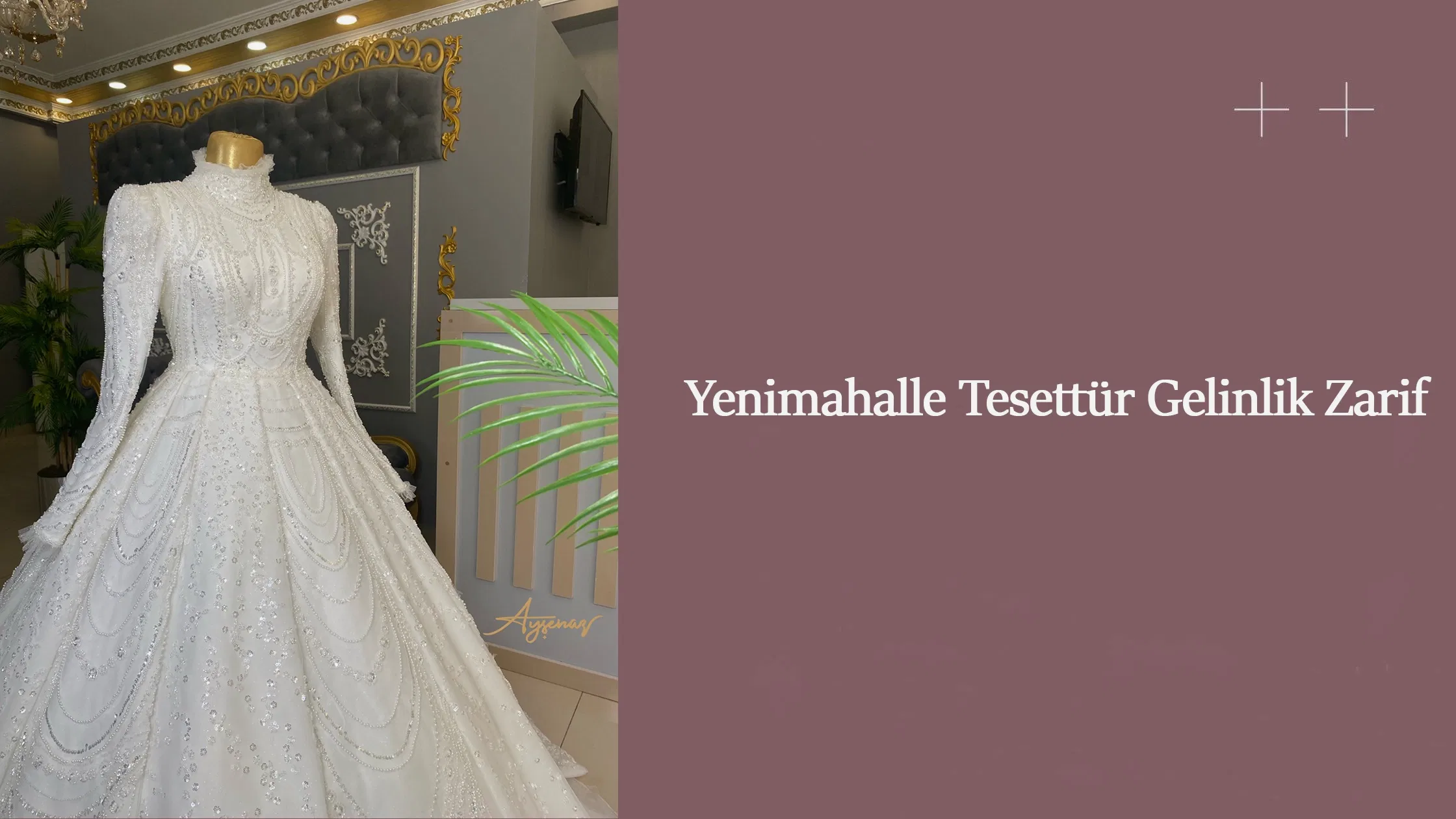 Yenimahalle Tesettür Gelinlik Zarif