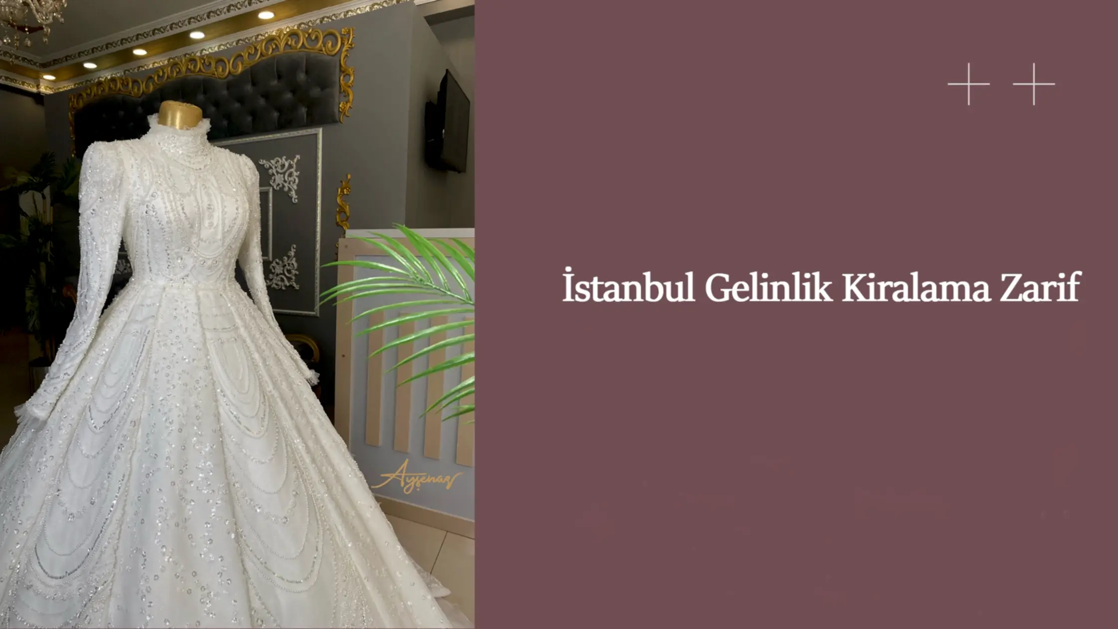 İstanbul Gelinlik Kiralama Zarif